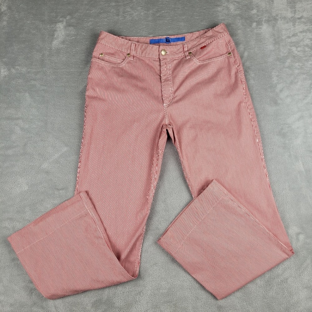 Escada Dusty Rose Straight Leg Pants